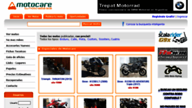 What Motocare.com.ar website looked like in 2018 (5 years ago)
