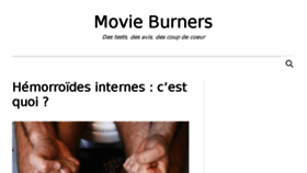 What Movie-burners.com website looked like in 2018 (5 years ago)