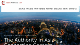 What Media-partners-asia.com website looked like in 2018 (6 years ago)