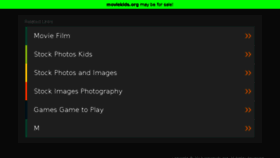 What Moviekids.org website looked like in 2018 (7 years ago)