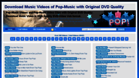 What Mv-pop.com website looked like in 2018 (5 years ago)