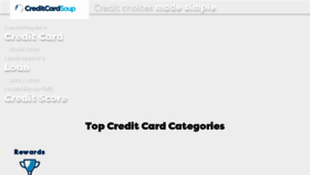 What Mycreditcardfinder.com website looked like in 2018 (5 years ago)