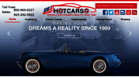 What Myhotcars.com website looked like in 2018 (5 years ago)