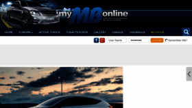 What Mymbonline.com website looked like in 2018 (5 years ago)