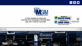 What Msam.com.br website looked like in 2018 (5 years ago)