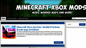 What Mcxboxmods.com website looked like in 2018 (5 years ago)