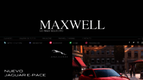 What Maxwell.com.mx website looked like in 2018 (5 years ago)