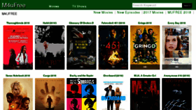 What M4ufree.cc website looked like in 2018 (7 years ago)