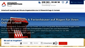 What Moenchguter-zimmervermittlung.de website looked like in 2018 (5 years ago)