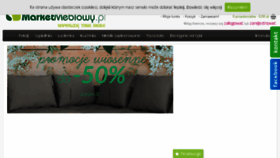 What Marketmeblowy.pl website looked like in 2018 (5 years ago)