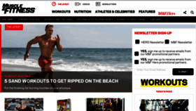 What Muscle-fitness.fr website looked like in 2018 (5 years ago)