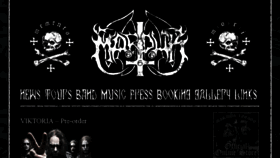 What Marduk.nu website looked like in 2018 (5 years ago)