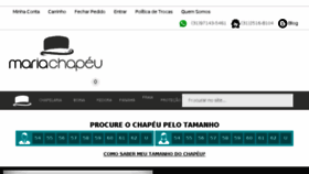 What Mariachapeu.com.br website looked like in 2018 (5 years ago)