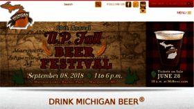 What Michiganbrewersguild.org website looked like in 2018 (5 years ago)
