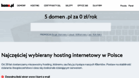 What Magdawasiczek.pl website looked like in 2018 (5 years ago)