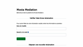 What Mediation.wilaya-mostaganem.dz website looked like in 2018 (5 years ago)
