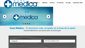 What Medica.mx website looked like in 2018 (5 years ago)