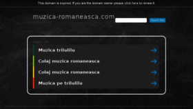 What Muzica-romaneasca.com website looked like in 2018 (5 years ago)