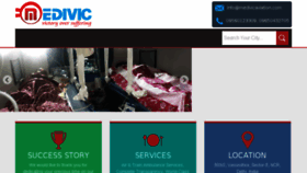 What Medivicaviation.com website looked like in 2018 (5 years ago)