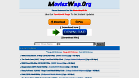 What Moviezwap.net website looked like in 2018 (5 years ago)