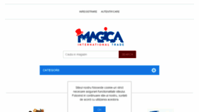What Magicashop.ro website looked like in 2018 (5 years ago)