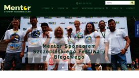 What Mentorpolska.pl website looked like in 2018 (5 years ago)