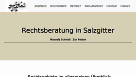 What Mietrecht-salzgitter.de website looked like in 2018 (5 years ago)