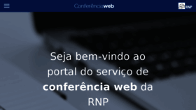 What Mconf.rnp.br website looked like in 2018 (5 years ago)