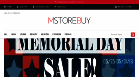 What Mstorebuy.com website looked like in 2018 (5 years ago)