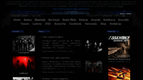 What Metalside.pl website looked like in 2018 (5 years ago)