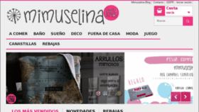 What Mimuselina.com website looked like in 2018 (5 years ago)