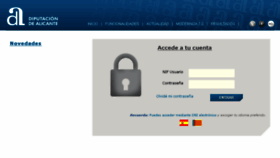 What Modernizaalicante.es website looked like in 2018 (5 years ago)