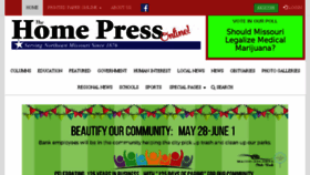 What Maconhomepress.com website looked like in 2018 (5 years ago)