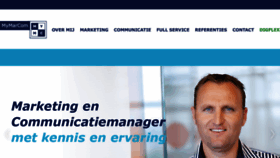 What Mymarcom.nl website looked like in 2018 (7 years ago)