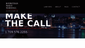 What Makethecall.ca website looked like in 2018 (5 years ago)