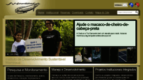 What Mamiraua.org.br website looked like in 2018 (5 years ago)