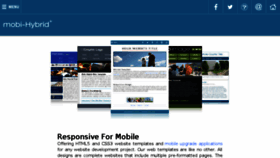 What Mobi-hybrid.com website looked like in 2018 (5 years ago)
