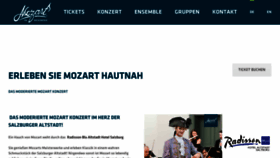 What Mozart-in-residenz.at website looked like in 2018 (5 years ago)