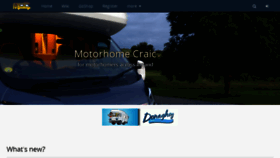 What Motorhomecraic.com website looked like in 2018 (5 years ago)
