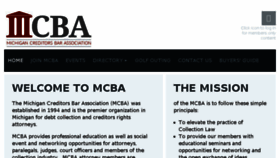 What Mcbaonline.com website looked like in 2018 (5 years ago)