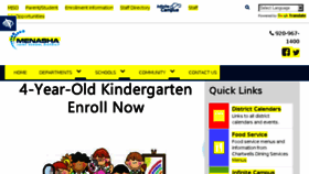 What Mjsd.k12.wi.us website looked like in 2018 (5 years ago)