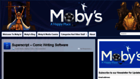 What Mobys.ws website looked like in 2018 (6 years ago)
