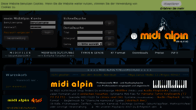 What Midi-alpin.at website looked like in 2018 (5 years ago)
