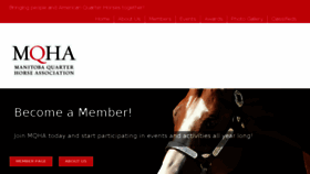 What Mqha.ca website looked like in 2018 (7 years ago)