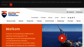 What Maritimetechnology.nl website looked like in 2018 (5 years ago)
