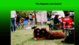 What Majestic-lion.com website looked like in 2018 (5 years ago)