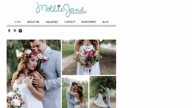 What Molliejanephotography.com website looked like in 2018 (5 years ago)