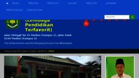 What Min1kotamadiun.sch.id website looked like in 2018 (5 years ago)