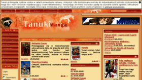 What Manga.tanuki.pl website looked like in 2018 (8 years ago)