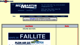 What Mgmartin.com website looked like in 2018 (5 years ago)